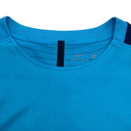 鹿島アントラーズ (カシマアントラーズ) サッカーユニフォーム 839066 2018GK ACLパッチ付 半袖 メンズ SIZE 2XL ブルー