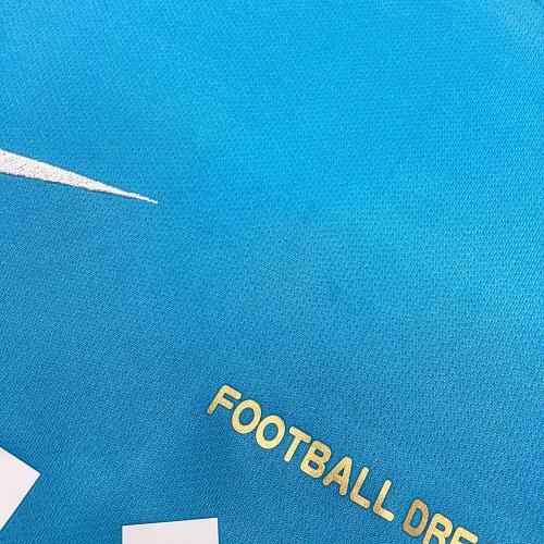 鹿島アントラーズ (カシマアントラーズ) サッカーユニフォーム 839066 2018GK ACLパッチ付 半袖 メンズ SIZE 2XL ブルー