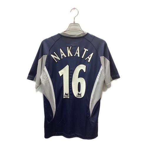 ボルトンワンダラーズ サッカーユニフォーム 日本タグ無し 05/06アウェイ SIZE L ネイビー