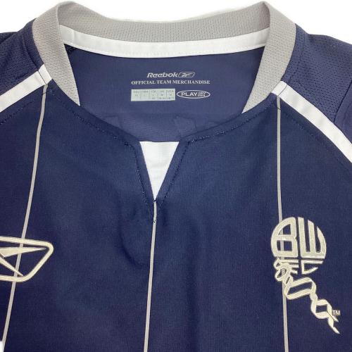 ボルトンワンダラーズ サッカーユニフォーム 日本タグ無し 05/06アウェイ SIZE L ネイビー
