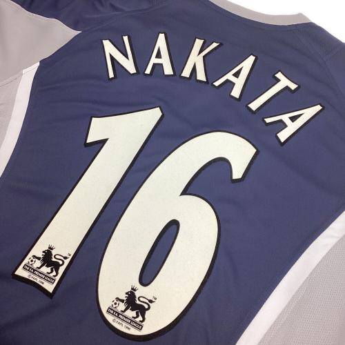 ボルトンワンダラーズ サッカーユニフォーム 日本タグ無し 05/06アウェイ SIZE L ネイビー