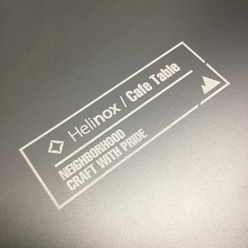 Helinox (ヘリノックス) アウトドアテーブル ブラック 2SS HX / HP-CAFE TABLE