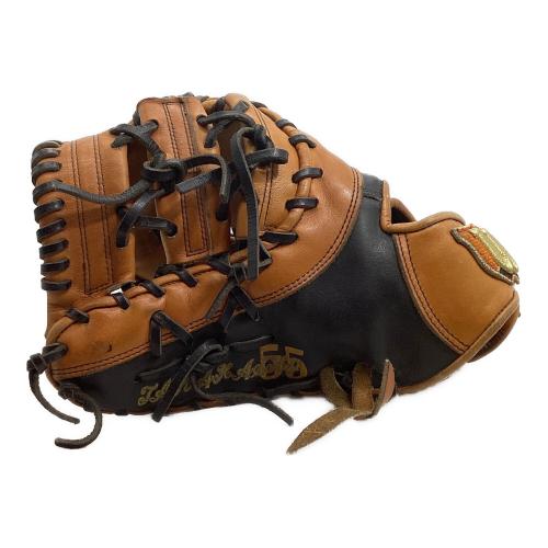 Wilson (ウィルソン) Wilson Staff 軟式グローブ RG39 21E刻印有 ケース・元箱付 @ ブラック×オレンジ