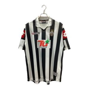 ユベントス LOTTO サッカーユニフォーム メンズ SIZE XL ホワイト×ブラック