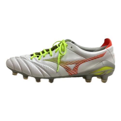 MIZUNO サッカースパイク P1GA268054 モレリアネオV JAPAN 2026年秋冬限定カラー メンズ SIZE 26cm スーパーホワイトパール×イエロー×オレンジ P1GA268054