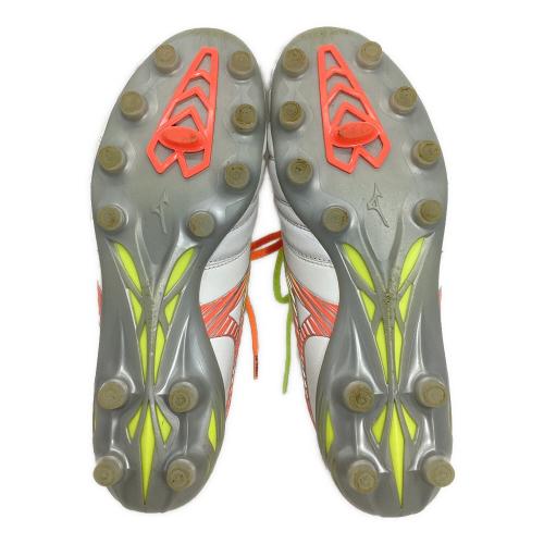 MIZUNO サッカースパイク P1GA268054 モレリアネオV JAPAN 2026年秋冬限定カラー メンズ SIZE 26cm スーパーホワイトパール×イエロー×オレンジ P1GA268054