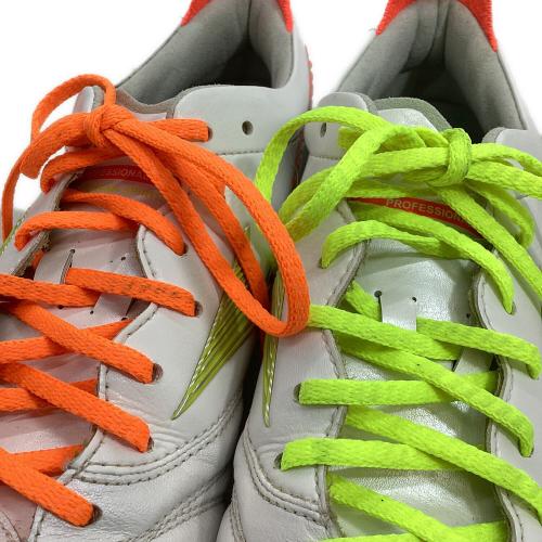 MIZUNO サッカースパイク P1GA268054 モレリアネオV JAPAN 2026年秋冬限定カラー メンズ SIZE 26cm スーパーホワイトパール×イエロー×オレンジ P1GA268054