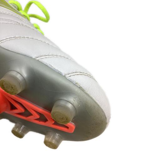 MIZUNO サッカースパイク P1GA268054 モレリアネオV JAPAN 2026年秋冬限定カラー メンズ SIZE 26cm スーパーホワイトパール×イエロー×オレンジ P1GA268054