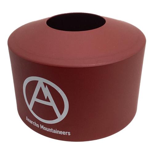 Anarcho Mountaineers (アナルコマウンテニアーズ) アウトドア雑貨 レッド 250g ガス缶カバー