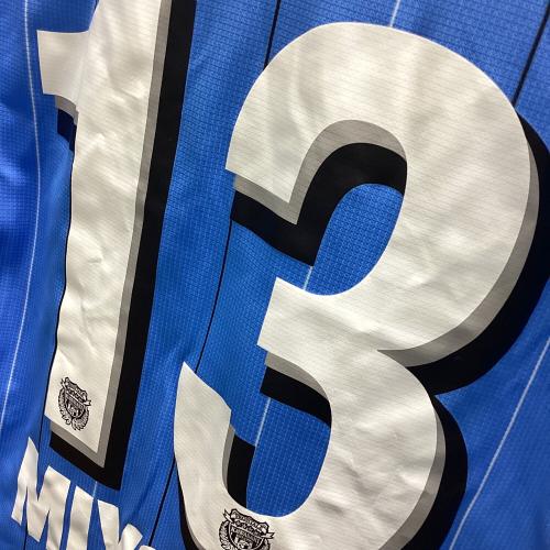 川崎フロンターレ (カワサキフロンターレ) サッカーユニフォーム 2017ホーム メンズ SIZE M スカイブルー