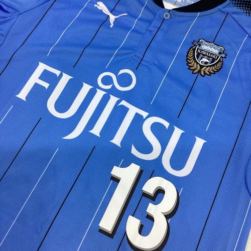 川崎フロンターレ (カワサキフロンターレ) サッカーユニフォーム 2017ホーム メンズ SIZE M スカイブルー