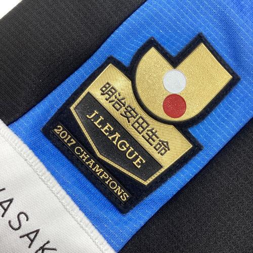 川崎フロンターレ (カワサキフロンターレ) サッカーユニフォーム 2018ホーム 2017優勝記念パッチ付 メンズ SIZE S スカイブルー