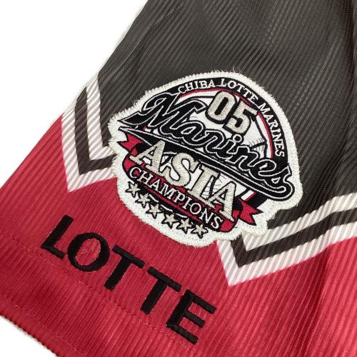 千葉ロッテマリーンズ (チバロッテマリーンズ) 応援グッズ 08-09 ビジター SIZE L ホワイト