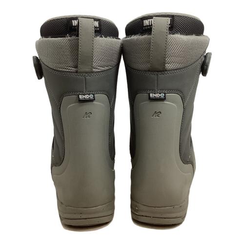 K2 (ケーツー) MAYSIS スノーボードブーツ 25-26モデル メンズ SIZE 28cm グレー