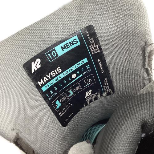 K2 (ケーツー) MAYSIS スノーボードブーツ 25-26モデル メンズ SIZE 28cm グレー