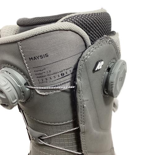 K2 (ケーツー) MAYSIS スノーボードブーツ 25-26モデル メンズ SIZE 28cm グレー