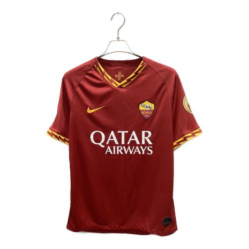 ASローマ (アッソチアツィオーネ・スポルティーバ・ローマ) サッカーユニフォーム AJ5559 ラストマッチ仕様 メンズ SIZE M レッド