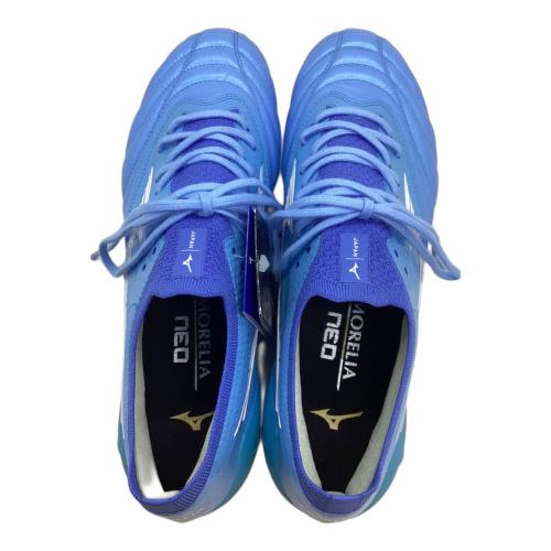 MIZUNO (ミズノ) サッカースパイク P1GA264025 モレリアネオIV β JAPA ケース付 メンズ SIZE 26.0cm スカイブルー