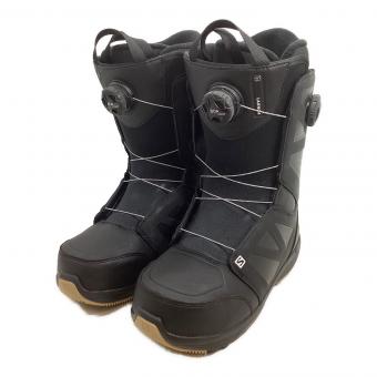SALOMON (サロモン) LAUNCH BOA SJ スノーボードブーツ 23-24 メンズ SIZE 27.5cm ブラック