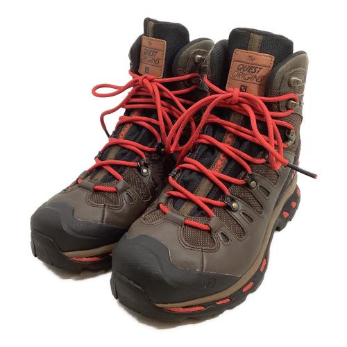 SALOMON (サロモン) quest origin ハイカット(ソフトソール) トレッキングシューズ 371051 メンズ SIZE 26.5cm ブラウン