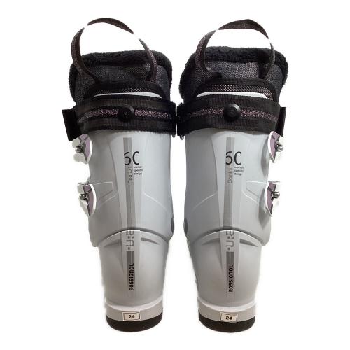 ROSSIGNOL (ロシニョール) PURE CONFORT60 スキーブーツ レディース SIZE 24-24.5cm ホワイト