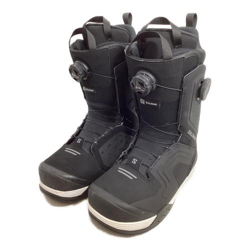 SALOMON (サロモン) ダイアログ デュアルボア ワイド スノーボードブーツ 23/24モデル メンズ SIZE 25.5cm ブラック