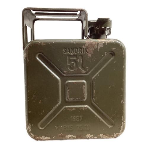 チェコ軍 (チェコグン) アウトドア雑貨 ミリタリー SIZE 5L ジェリカン