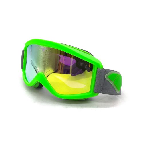 IS EYEWEAR ゴーグル メンズ ミラーレンズ グリーンフレーム STAPLE