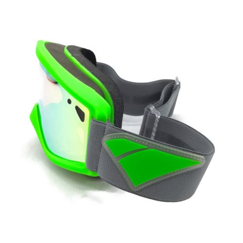 IS EYEWEAR ゴーグル メンズ ミラーレンズ グリーンフレーム STAPLE