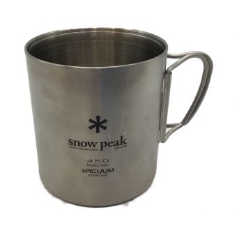 Snow peak (スノーピーク) アウトドア食器 在庫品薄品 MG-214 ステンレス真空マグ 450