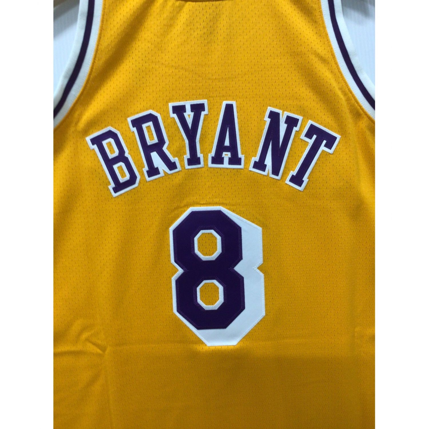人気上昇中 NBA コービー ブライアント ロサンゼルス レイカーズ ユニフォーム ジャージ オーセンティック 1996-97 ミッチェル