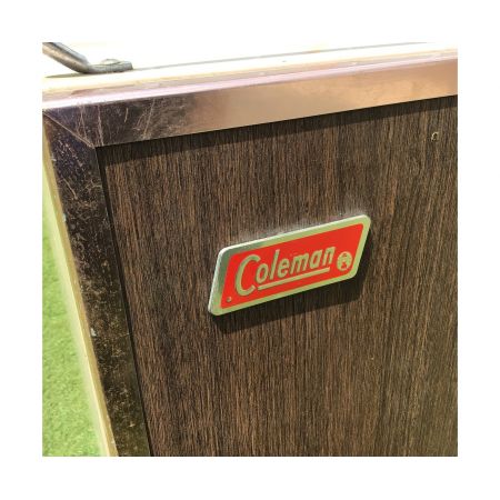 Coleman (コールマン) ヴィンテージクーラーボックス 約40×40×67cm(トップハンドル部含む) チョコパフェ 1973年11月製 ※ヴィンテージ品の為保冷力の保証無し