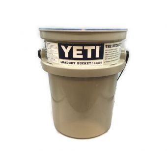 Yeti (イエティ) 収納ケース 5ガロン(約18.9L) ロードアウトバケツ タン
