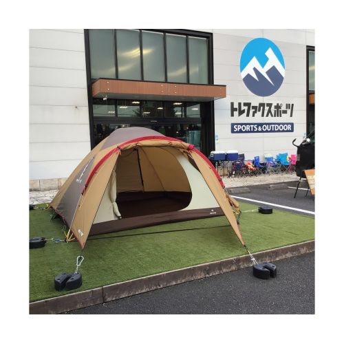 Snow Peak スノーピーク ドームテント 別売フロアマット シート アップライトポール付 13年製 Sde 001 アメニティドームm W265 D265 H150 インナー 3 4人用 トレファクonline