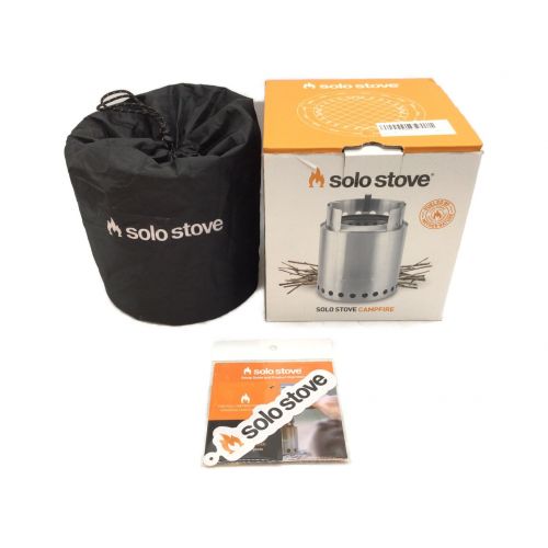Solo Stove キャンプファイヤー　未使用　焚き火台 本体 収納袋付 solo stove (ソロストーブ) 焚火台 ケース付 キャンプファイヤー