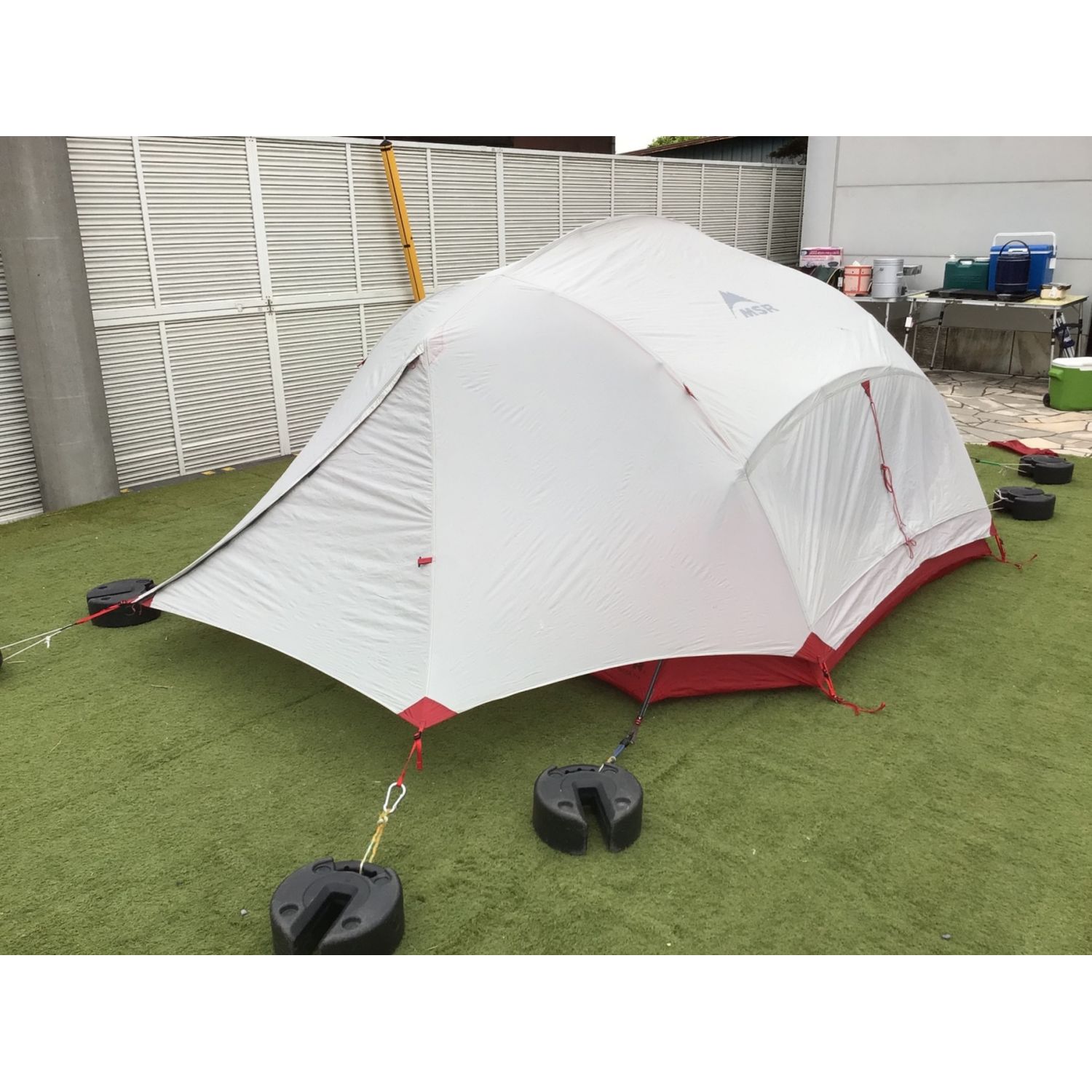 MSR パパハバ 4人用 バックパック テント - テント/タープ