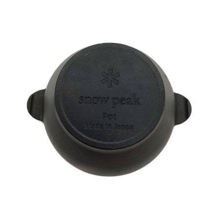 Snow peak (スノーピーク) ダッチオーブン 別売ケース付 CS-501R コロダッチポット