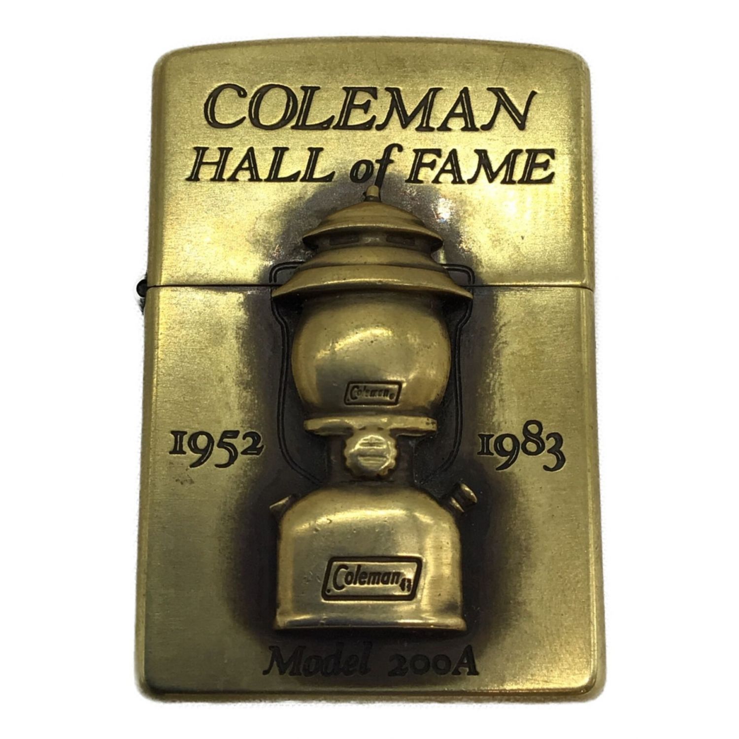 □ ZIPPO ジッポ コールマン オイルライター Coleman THE HALL OF FAME 200A ランタン箱付き 未使用 - 雑貨