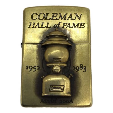Coleman (コールマン) ZIPPO HALL of FAME 1952-1983 Model 200A ゴールド
