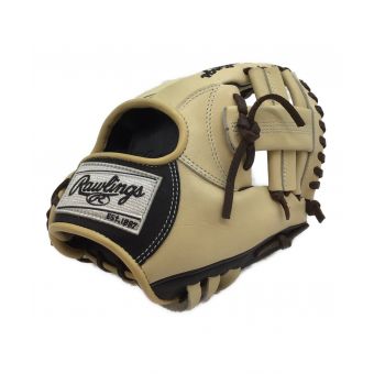 RAWLINGS (ローリングス) 硬式用トレーニンググローブ SIZE 24.5CM ベージュ×ブラック GH2GTK4T