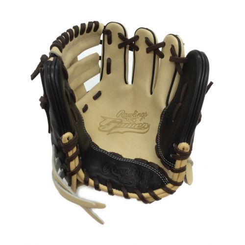 RAWLINGS (ローリングス) 硬式用トレーニンググローブ SIZE 24.5CM ベージュ×ブラック GH2GTK4T