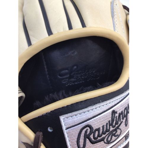 RAWLINGS (ローリングス) 硬式用トレーニンググローブ SIZE 24.5CM ベージュ×ブラック GH2GTK4T