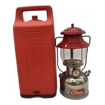 Coleman (コールマン) ヴィンテージガソリンランタン ※グローブ非オリジナル品 1962年8月製造 前期型 200A マルーン レッドボーダー