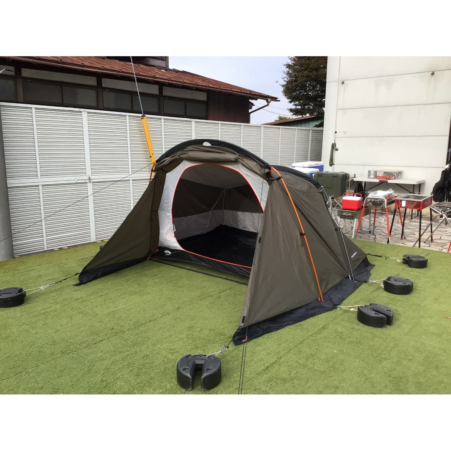 ザノースフェイス エバカーゴ2+専用フットプリント - テント・タープ