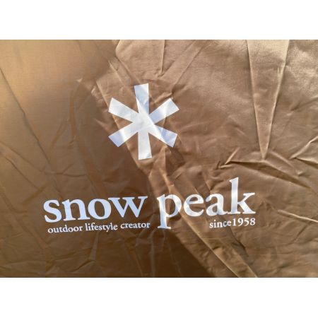 Snow peak (スノーピーク) ドームテント 2014年製 別売マットシートセット付 SDE-003 アメニティドームL 約540×310×165cm 3～5人用