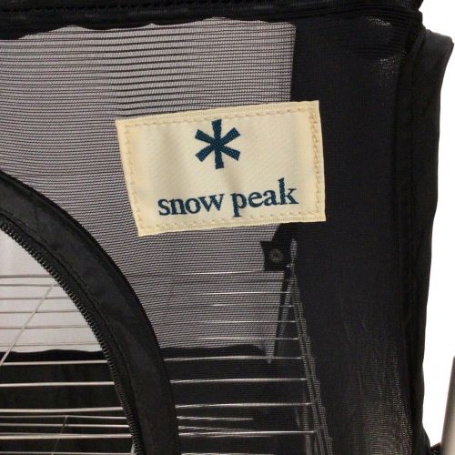 Snow peak (スノーピーク) システムラック ブラック ネットラックスタンド