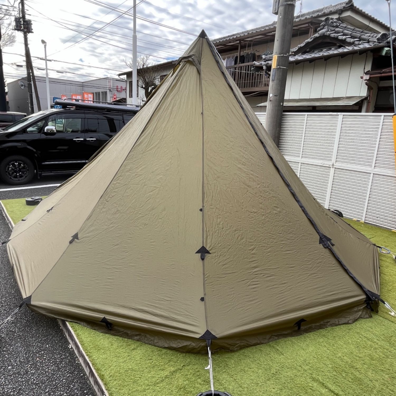 Seek Outside モノポールテント ロープ・シームシール・補修テープ付 8