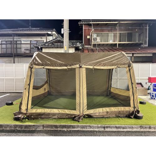 オガワogawa テント 3.4人用 ネオキャビン シェルター スカート付き-