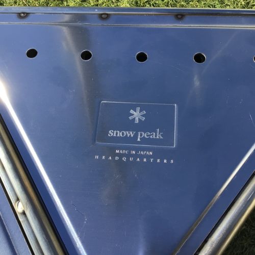 Snow peak (スノーピーク) 焚火台 炭床Pro.M・焚火台グリルブリッジM ...