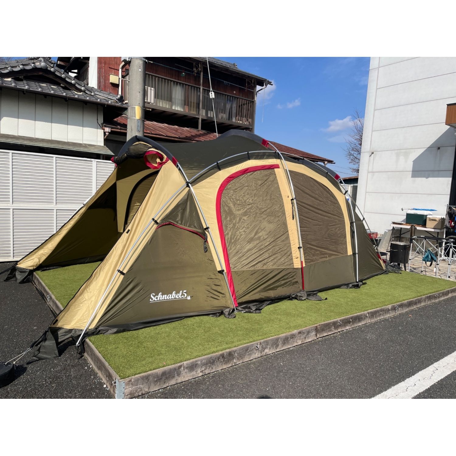 シュナーベル5 ogawa ／ 2ルームテント - テント/タープ